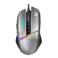 Игровая мышь A4Tech Bloody W60 Max (серый) фото 1